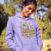 Radiate Liebe und Güte sein nett ... Hoodie