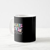 Radiate Love Radiation Oncology Valentine's Day Ra Kaffeetasse (Vorderseite Links)