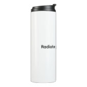 Radiate positive energy thermosbecher (Nach links gedreht)