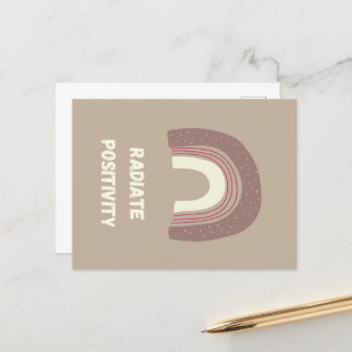 Radiate Positivity Postkarte