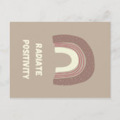Radiate Positivity Postkarte (Vorderseite)