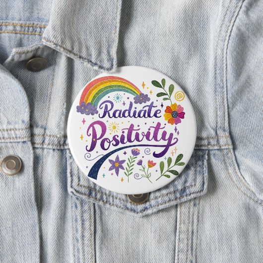 "Radiate Postivity" Button (Beispiel)