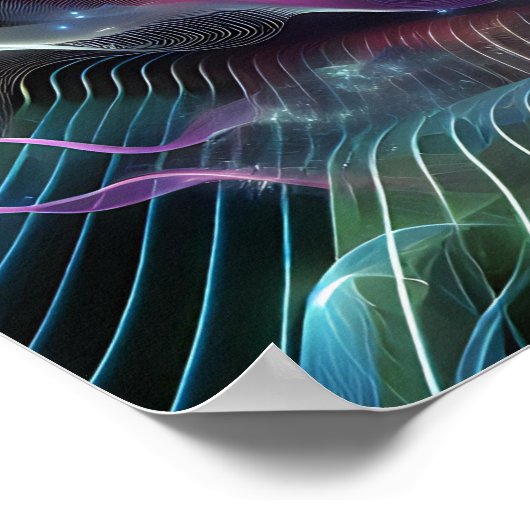 Radiating From Beyond The Void Poster (Ecke)