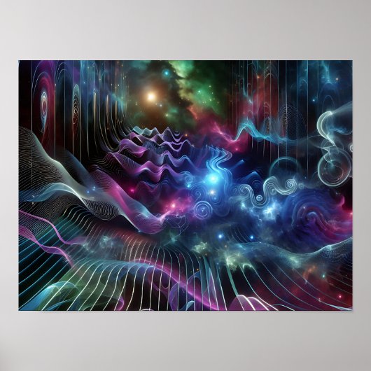 Radiating From Beyond The Void Poster (Vorne)