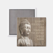 Radiation grenzenlose Liebe Buddha Meditation Magnet (Vorderseite/Rückseite)