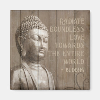 Radiation grenzenlose Liebe Buddha Meditation Magnet