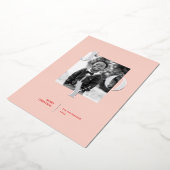 Radiation Joy Holiday Foto Folien Feiertagskarte (Gedreht)