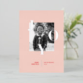 Radiation Joy Holiday Foto Folien Feiertagskarte (Stehend vorne)