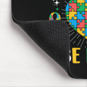 Radiation Liebe_ Behinderung Bewusstsein! Prem Mousepad (Ecke)