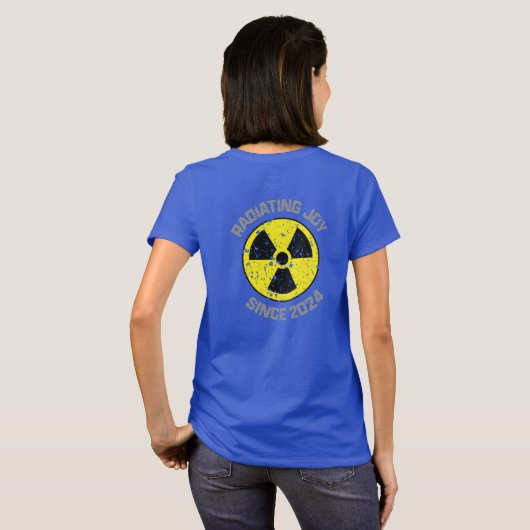Radiationssymbol Strahlerfreude seit Grunge 2024 T-Shirt (Schwarz voll)