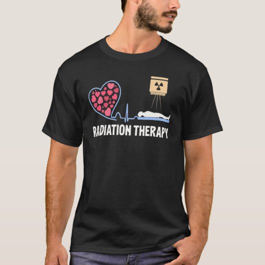 Radiationstherapeutikum Strahlentherapeut T-Shirt (Vorderseite)