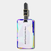 Radical 80's Boombox Gepäckanhänger (Vorderseite vertikal)