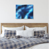 Radical Art 10 Wrapped Canvas Leinwanddruck (Insitu (Schlafzimmer))