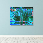 Radical Art 11 Wrapped Canvas Leinwanddruck (Insitu (Holzboden))