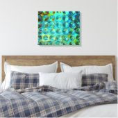 Radical Art 15 Wrapped Canvas Leinwanddruck (Insitu (Schlafzimmer))