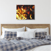 Radical Art 16 Wrapped Canvas Leinwanddruck (Insitu (Schlafzimmer))
