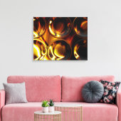 Radical Art 16 Wrapped Canvas Leinwanddruck (Insitu (Wohnzimmer))