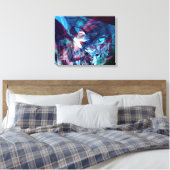 Radical Art 19 Wrapped Canvas Leinwanddruck (Insitu (Schlafzimmer))