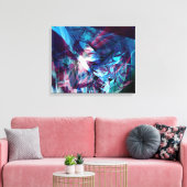Radical Art 19 Wrapped Canvas Leinwanddruck (Insitu (Wohnzimmer))
