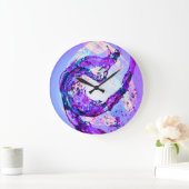 Radical Art 25 Wall Clock Große Wanduhr (Zuhause)