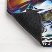 Radical Art 26 Ihr Name Mousepad (Ecke)