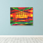 Radical Art 27 Wrapped Canvas Leinwanddruck (Insitu (Holzboden))