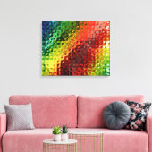 Radical Art 29 Wrapped Canvas Leinwanddruck (Insitu (Wohnzimmer))