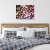 Radical Art 30 Wrapped Canvas Leinwanddruck (Insitu (Schlafzimmer))