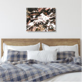 Radical Art 31 Wrapped Canvas Leinwanddruck (Insitu (Schlafzimmer))