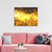 Radical Art 32 Wrapped Canvas Leinwanddruck (Insitu (Wohnzimmer))