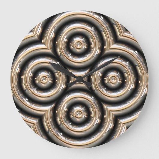 Radical Art 38 Clock Große Wanduhr (Vorderseite)