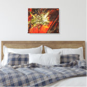 Radical Art 40 Wrapped Canvas Leinwanddruck (Insitu (Schlafzimmer))