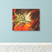 Radical Art 40 Wrapped Canvas Leinwanddruck (Insitu (Holzboden))