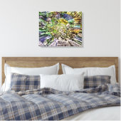 Radical Art 41 Wrapped Canvas Leinwanddruck (Insitu (Schlafzimmer))