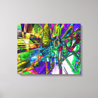 Radical Art 45 Wrapped Canvas Leinwanddruck