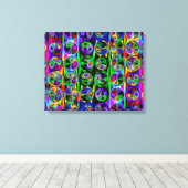 Radical Art 47 Wrapped Canvas Leinwanddruck (Insitu (Holzboden))