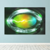 Radical Art 48 Wrapped Canvas Leinwanddruck (Insitu (Holzboden))