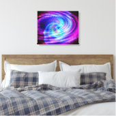Radical Art 49A Wrapped Canvas Leinwanddruck (Insitu (Schlafzimmer))