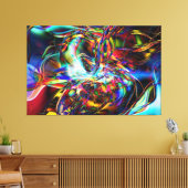 Radical Art 51 Wrapped Canvas Leinwanddruck (Insitu (Wohnzimmer))