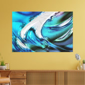 Radical Art 53 Wrapped Canvas Leinwanddruck (Insitu (Wohnzimmer))