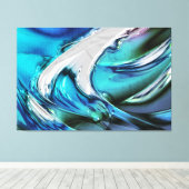Radical Art 53 Wrapped Canvas Leinwanddruck (Insitu (Holzboden))