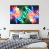 Radical Art 54 Wrapped Canvas Leinwanddruck (Insitu (Schlafzimmer))