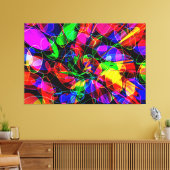 Radical Art 59 Wrapped Canvas Leinwanddruck (Insitu (Wohnzimmer))