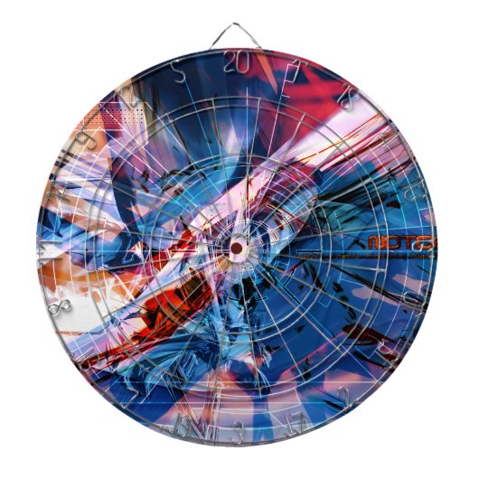 Radical Art 8 Dart Board Dartscheibe (vorne)