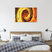 Radical Art 9A Wrapped Canvas Leinwanddruck (Insitu (Schlafzimmer))
