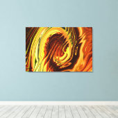 Radical Art 9A Wrapped Canvas Leinwanddruck (Insitu (Holzboden))