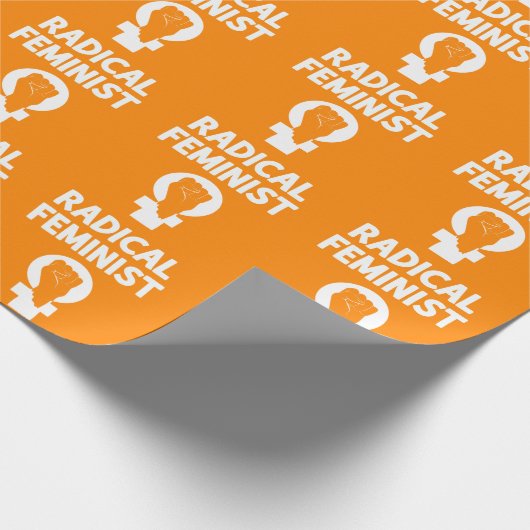 Radical Feminist Geschenkpapier (Ecke)