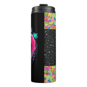 Radical Flamingo IMITATE GLITZER Thermosbecher