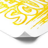 Radical Left S Funny Sarcastic Quote  Poster (Ecke)