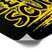 Radical Left S Funny Sarcastic Quote  Poster (Ecke)